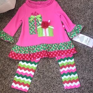 Rare Editions Pink Christmas Set